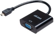AKASA Micro HDMI - VGA Adapter / AK-CBHD21-15BK - Átalakító