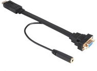 AKASA HDMI na VGA adaptér s audio káblom/AK-CBHD18-20BK - Redukcia