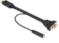 AKASA HDMI to VGA Adapter with Audio Cable / AK-CBHD18-20BK - Adapter