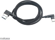 AKASA A típusú USB-ről C-típusúra - töltő és szinkronizáló kábel / AK-CBUB39-10BK - Adatkábel