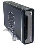 Externí box AKASA Integral Fusion - AK-ENFUS01-BK pro 3.5" IDE HDD, černý (black), USB2.0, BackUp, h - Box