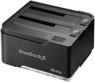 AKASA DuoDock X Black - External Docking Station