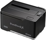 Akasa DuoDock X WiFi Schwarz - Externe Dockingstation