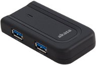 AKASA Bullet, USB 3.0, Black  - USB Hub