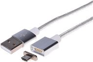PremiumCord USB 2.0 propojovací magnentický A-B micro - Datový kabel