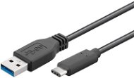 PremiumCord USB 3.1 Type-C (M) prepojovací USB 3.0 A(M) 0,5 m - Dátový kábel
