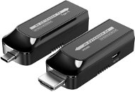 PremiumCord USB-C na HDMI extender přes Cat5e/6/6a 4K@60Hz na 60m - Extender