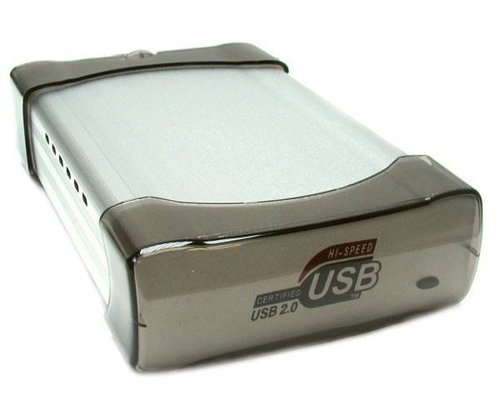 Externí box SNT-2316B2 pro 3.5" zařízení, akt. ventilátor, USB2.0, ext. napájecí zdroj 220V - Hard Drive Enclosure - Main image
