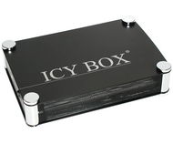 Externí box IcyBox - IB-550U-B-BL, pro 5.25" zařízení, černý (black), USB2.0, hliníkový, napájecí zd - Hard Drive Enclosure