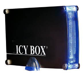 IcyBox - IB-351U-B-BL - Hard Drive Enclosure - Main image