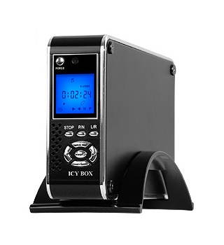 IcyBox - IB-MP302-B - Multimediální přehrávač - Hlavní obrázek