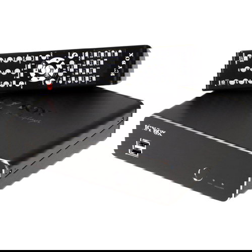 HD Media Player IcyBox IB-MP309HW-B - Multimedia Player - Main image