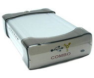 Externí box SNT-2316C pro 3.5" zařízení, akt. ventilátor, USB2.0+FireWire, ext. napájecí zdroj 220V - Hard Drive Enclosure