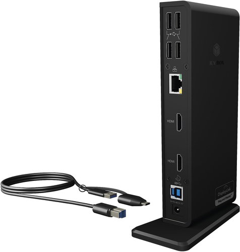 Raidsonic Icy Box IB-DK2251AC Laptop / PC dokkoló állomás - Dokkoló állomás - Fő fotó