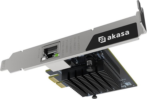 AKASA 10 Gigabit PCIe Network Card - Network Card - Main image