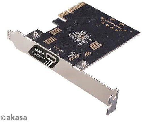 AKASA PCIe karta 1 x USB 3.2 Gen 2x2 Type-C / AK-PCCU3-07 - Řadič - Hauptbild