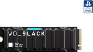 WD BLACK SN850 NVMe Heatsink PS5-höz 2 TB - SSD meghajtó