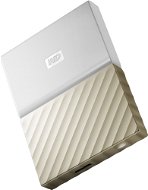 WD 2.5" My Passport Ultra Metal 2TB white/gold - External Hard Drive