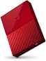 WD 2.5" My Passport 3TB piros - Külső merevlemez