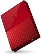 WD 2.5" My Passport 4TB vörös - Külső merevlemez