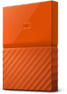 WD My Passport 4TB USB 3.0 - narancsszín - Külső merevlemez