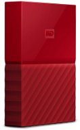 WD My Passport 4TB USB 3.0 červený - Externý disk