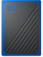 WD My Passport GO SSD 500GB, kék - Külső merevlemez