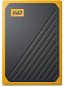 WD My Passport GO SSD 500GB, sárga - Külső merevlemez