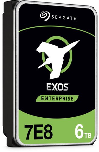 Seagate Exos 7E8 6TB Base FastFormat SATA Main image Seagate Exos 7E8 6TB Base FastFormat SATA - Hard Drive - Main image