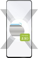 FIXED FullGlue-Cover for Samsung Galaxy Note 10 Lite/A81 Full-Screen Adhesive, Black - Glass Screen Protector