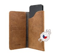 FIXED Pocket Book for Apple iPhone X/XS Brown - Phone Case