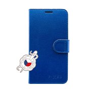FIXED FIT Shine tok Huawei P30 Lite készülékhez, kék - Mobiltelefon tok