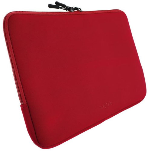 FIXED Sleeve - 14", piros - Laptop tok - Fő fotó