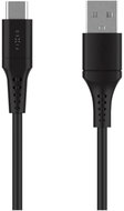 FIXED Cable USB/USB-C and PD support 0.3m USB 2.0 60W Liquid silicone black - Data Cable