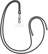 FIXED Neck Cable with USB-C/USB-C connectors 1.6m PD 60W 480Mbps black - Data Cable