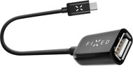 FIXED USB Type-C OTG adaptér čierny - Redukcia