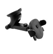 FIXED Click XL with Long Suction Cup for Glass, Black - Phone Holder
