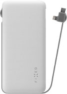 FIXED Zen s káblom Lightning/USB-C 10000 mAh biely - Powerbank