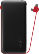 FIXED Zen s káblom micro USB/USB-C 10000 mAh čierny - Powerbank