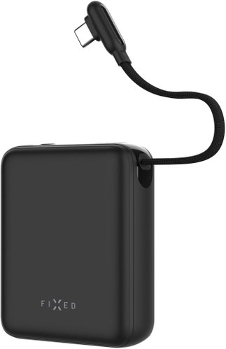 FIXED Zen 10 Loop s LCD displejem a výstupem PD 30W 10.000 mAh černá - Power Bank - Main image