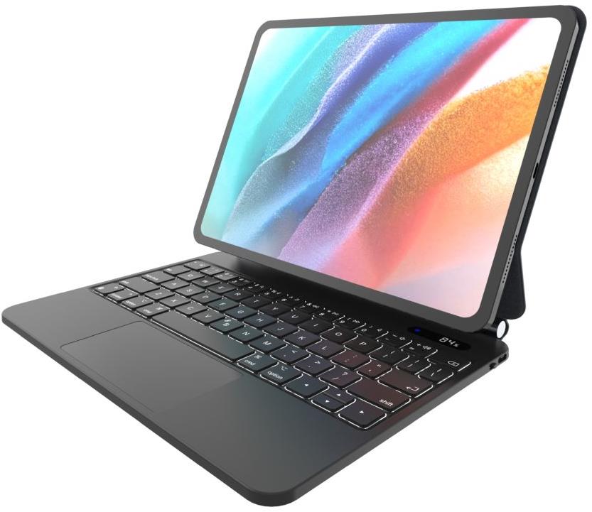FIXED Typee Apple iPad 10.9" (2022)/iPad 11" (2025) EN fekete tok