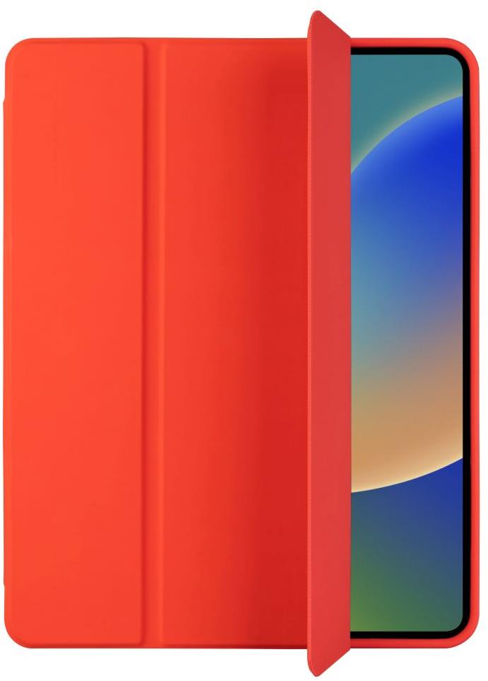 FIXED Padcover+ Apple iPad Air 13" (2024/2025) piros állványos tok + Pencil tartó