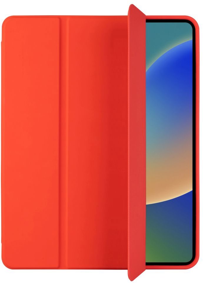 FIXED Padcover Apple iPad mini (A17 Pro) piros tok állvánnyal és S&W támogatással