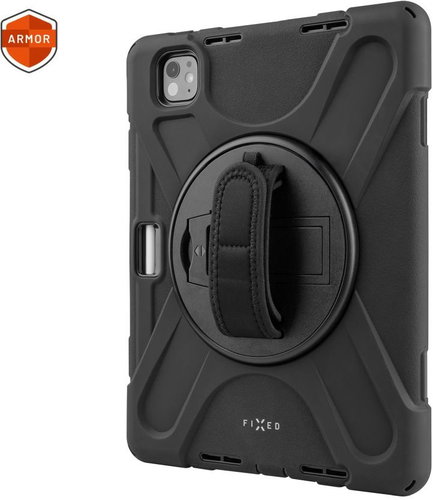 FIXED Rugged Tab Case, Apple iPad, 12,9" (2018-2022)/iPad Air 13" (2024-2026) fekete - Táblagép tok - Fő fotó