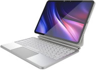 FIXED Typee Alu pro Apple iPad 10.9" (2022)/iPad 11" (2025) EN bílé - Tablet Case With Keyboard