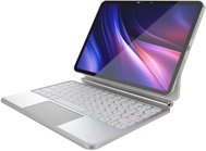 FIXED Typee Alu pro Apple iPad Pro 11" (2018-2022)/iPad Air (2020-2026/M1-M4) CZ bílé - Tablet Case With Keyboard