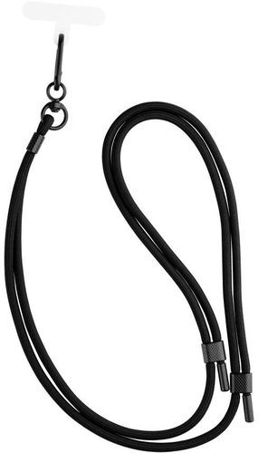 FIXED NeckUni for phones with back cover black - Phone Lanyard - Main image