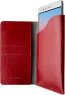 FIXED Pocket Book na Apple iPhone X/XS červené - Puzdro na mobil