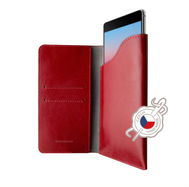 FIXED Pocket Book na Apple iPhone 6 Plus/6S Plus/7 Plus/8 Plus/XS Max červené - Puzdro na mobil