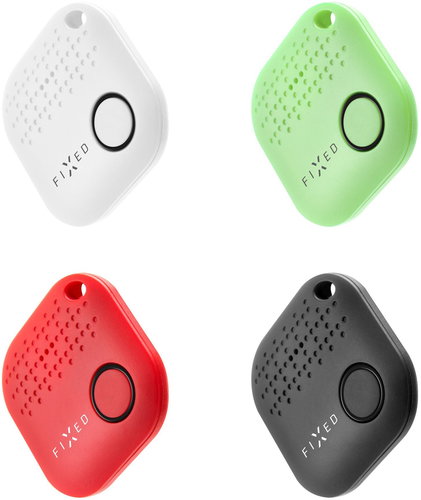 FIXED Smile 4-PACK Black/White/Red/Green - Bluetooth Chip Tracker - Main image